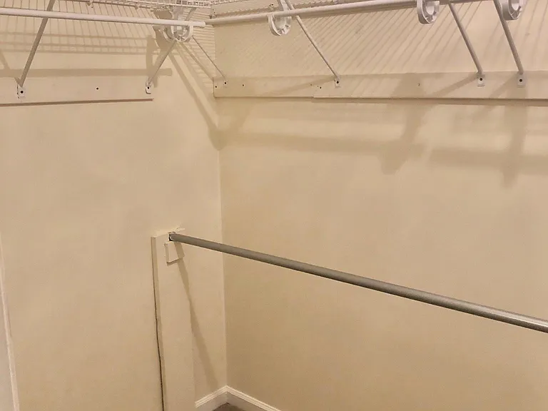 Huge Walk In Closet in Master