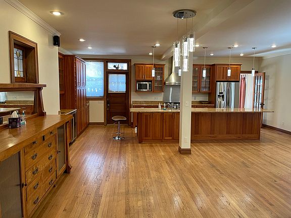 Kitchen from Dining/living area