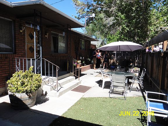 front yard showing patio area