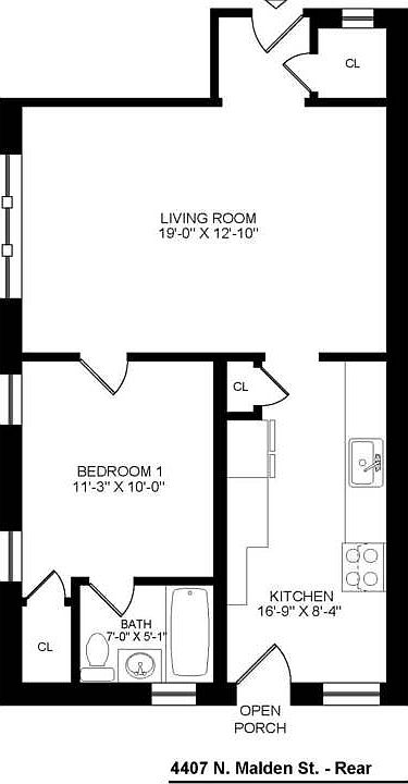 1st image of 4407 N Malden St #7-1R
