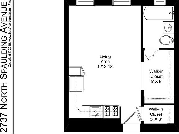 2nd image of 2715 N Milwaukee Ave #221