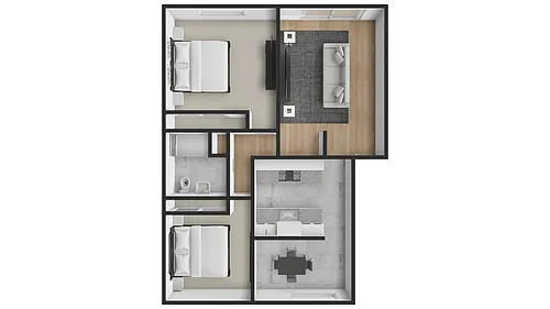 Floor plan Layout B