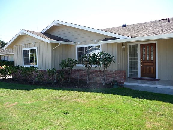 Front view of the house