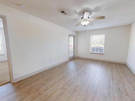 Living Room with Ceiling Fan