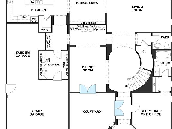 Rosecliff - First Floor