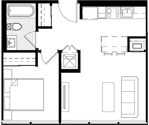 Floor plan 106