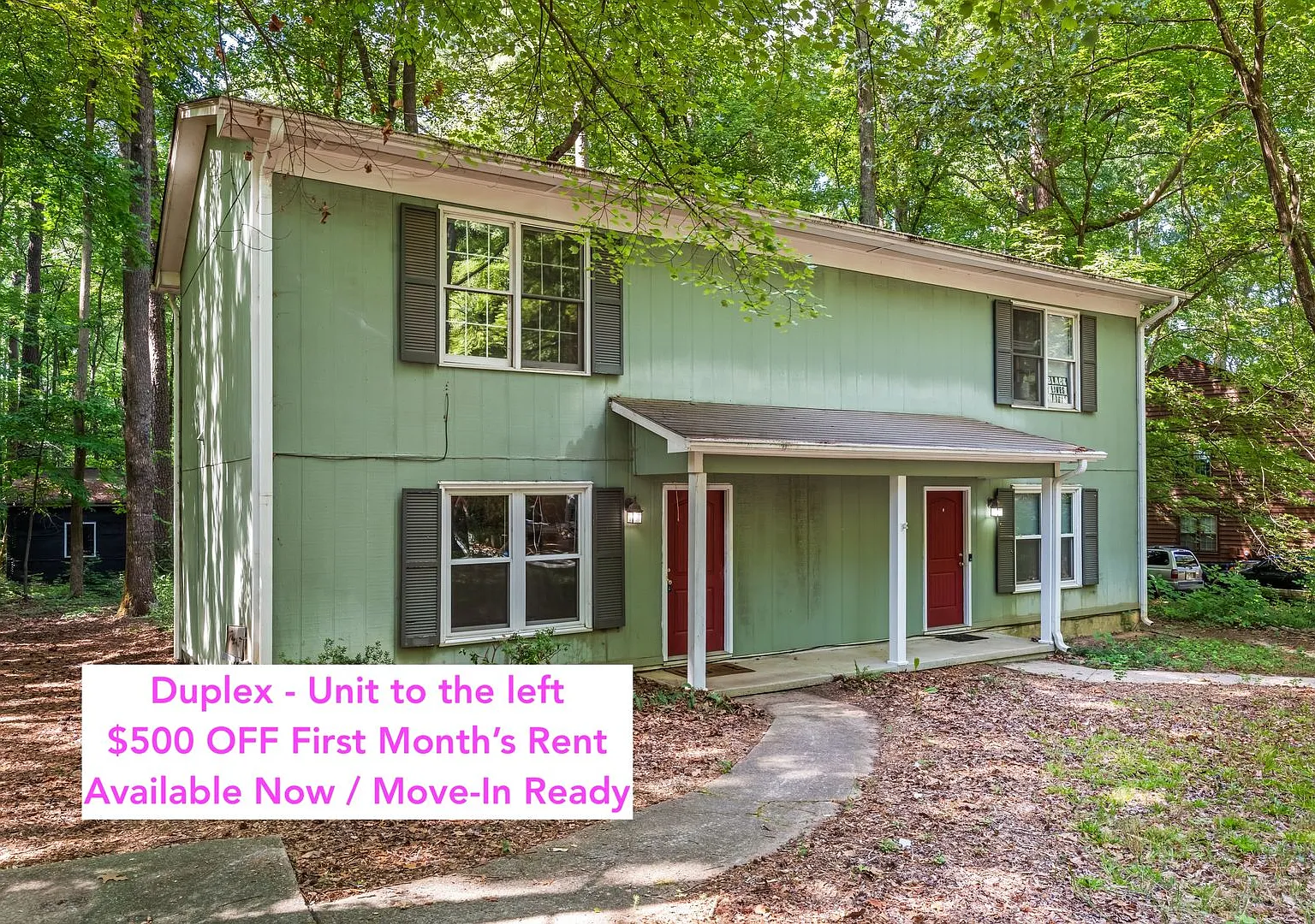 Price drop + $500 OFF First Month's Rent - 2be /1.5ba Duplex Near Downtown Cary — Photo 1
