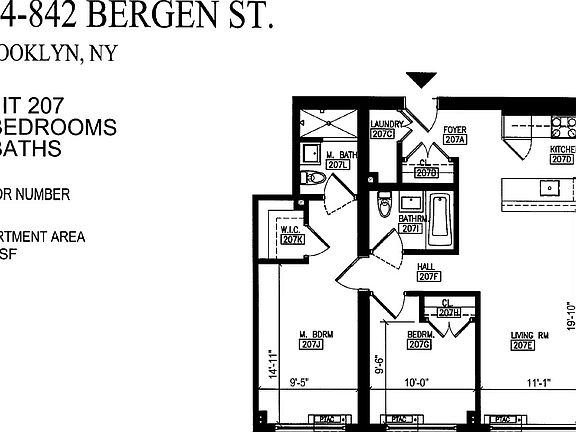 2nd image of 836 Bergen St #207F