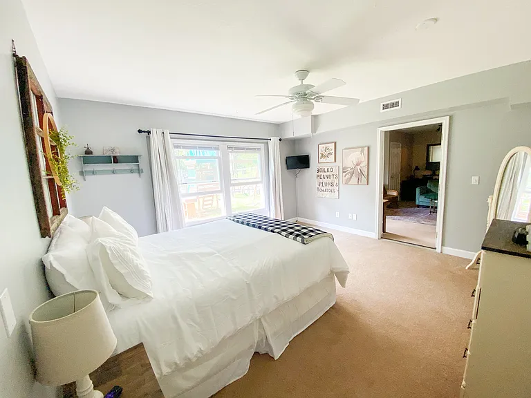 Basement bedroom