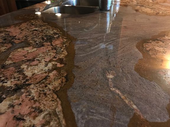 One of a kind graniteCounter