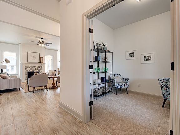 Example of staged Fenwick floor plan - Features and Finishes may vary based on product availability