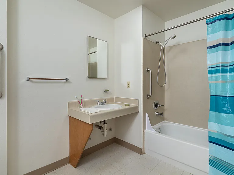 Spacious Bathrooms