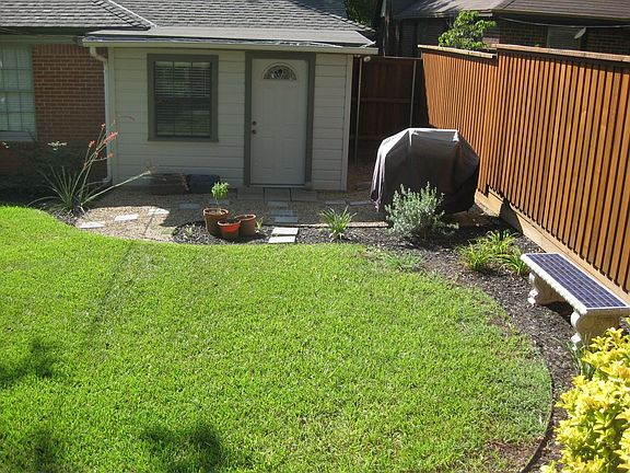 View from Deck towards back door
