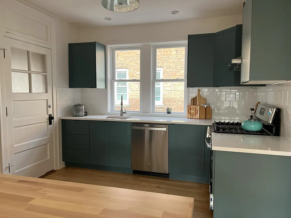 New Kitchen with upgraded SS appliances including vent hood and microwave