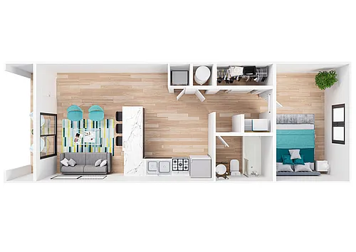 Floor plan A1