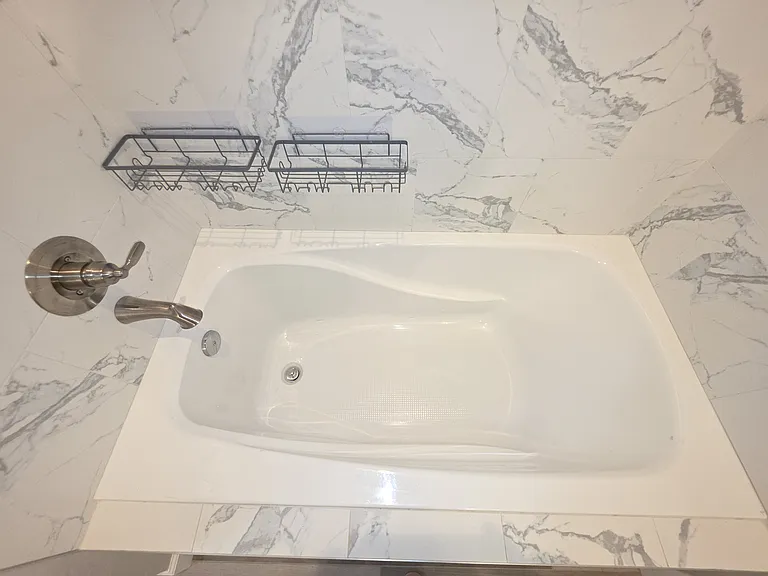 Soaking tub from overhead!