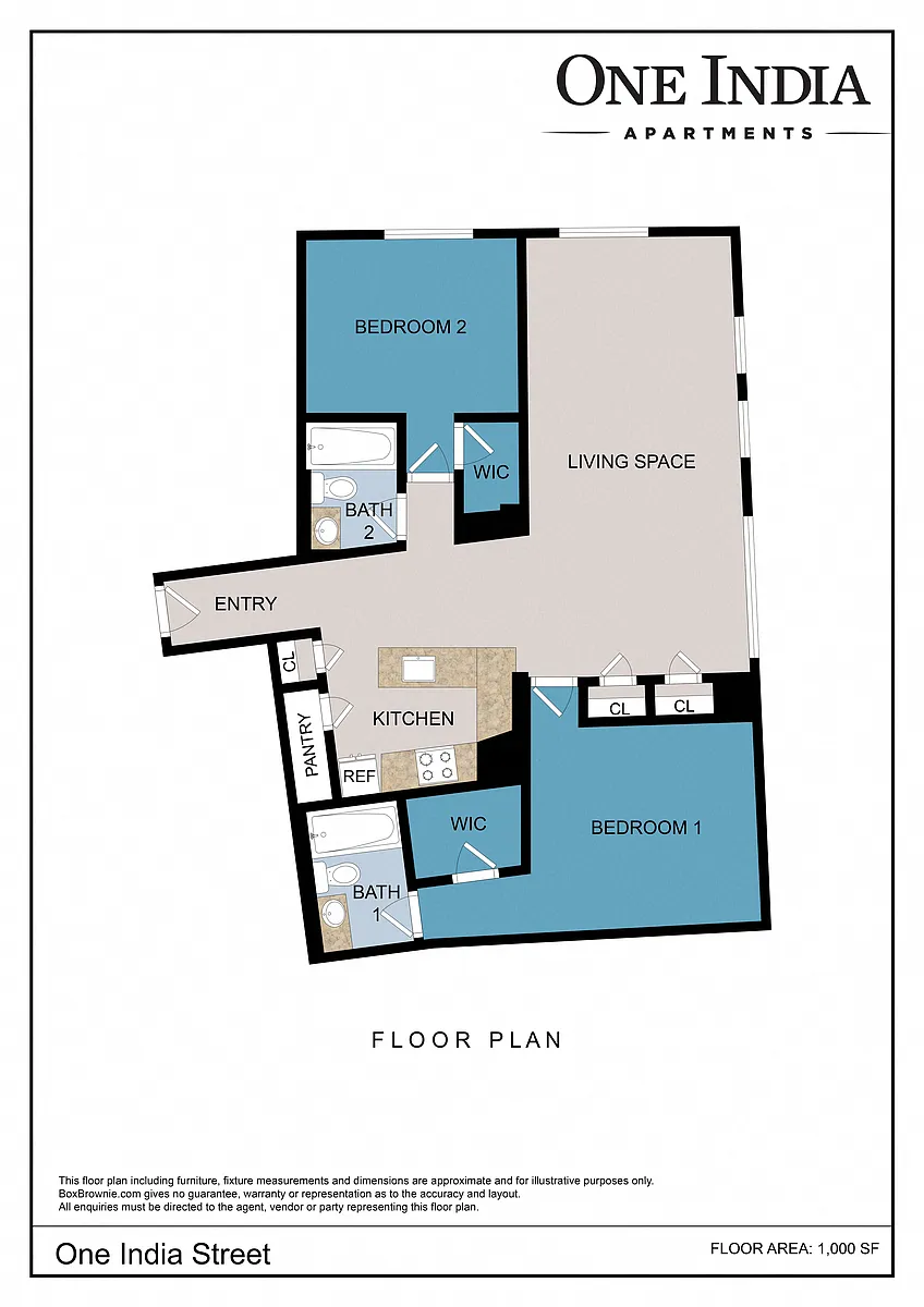 Floor plan B2D2