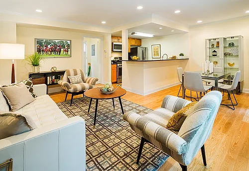 Floor plan 1 Bed - Townhome