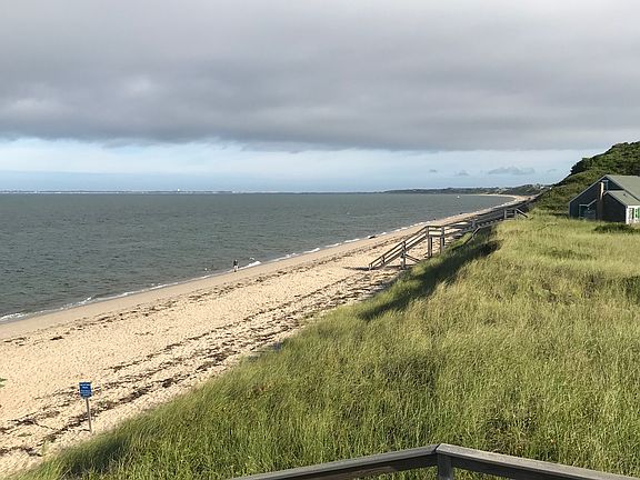 Stairs to great hollow beach