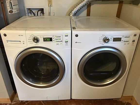 Washer and dryer included