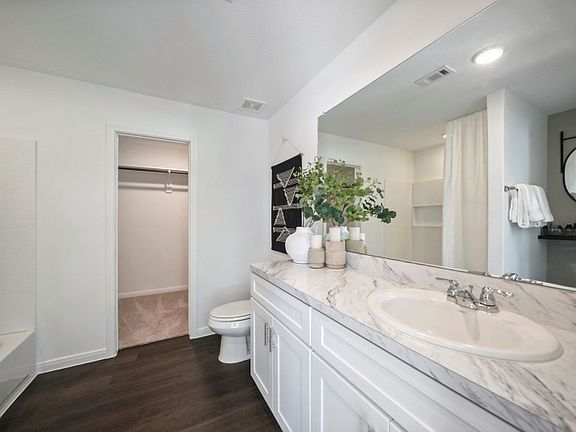 Extended Vanity in Owner s Bath