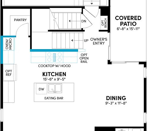 Spark 4 Optional Gourmet Kitchen at Uplands in Westminster, CO