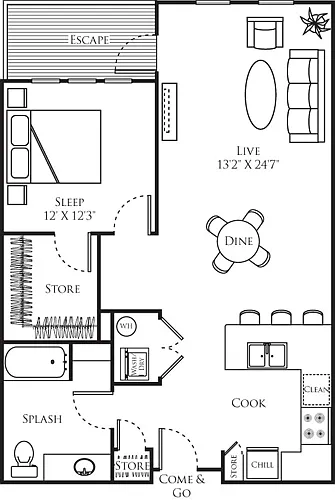 Floor plan A21