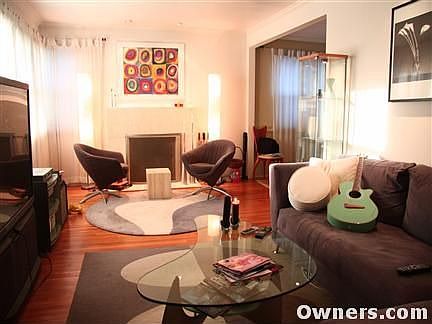 Living Room (daytime) with fireplace