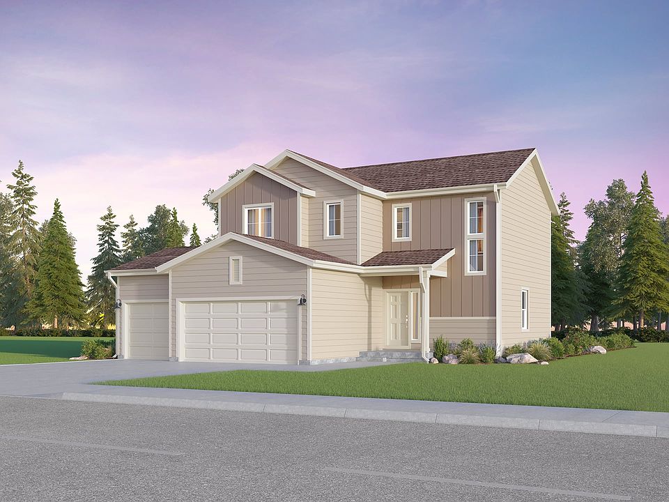 Mosaic 3 Elevation A at Barefoot Lakes in Firestone, CO