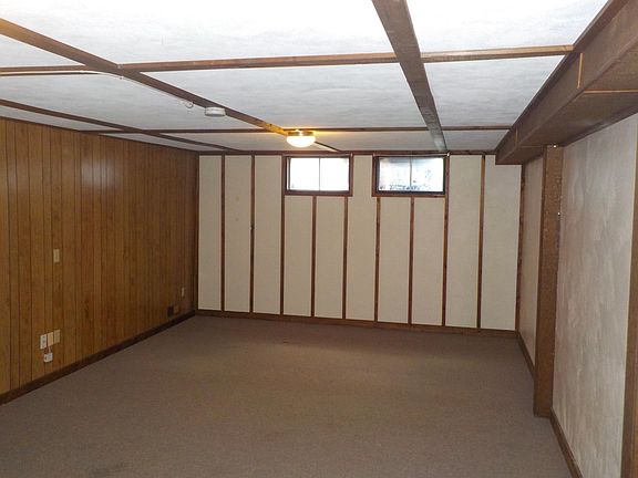 Partially finished lower level