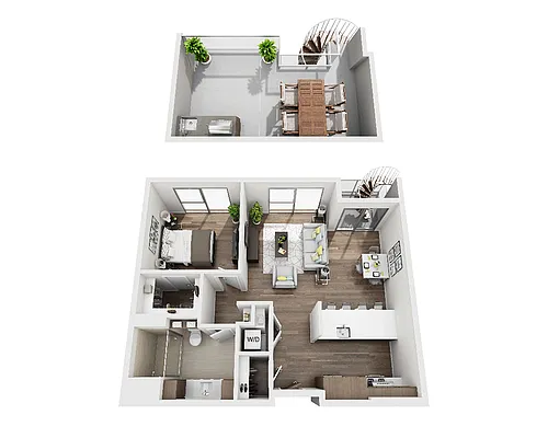 Floor plan A1B Penthouse