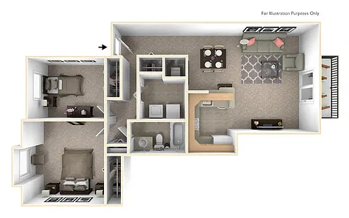 Floor plan Petunia