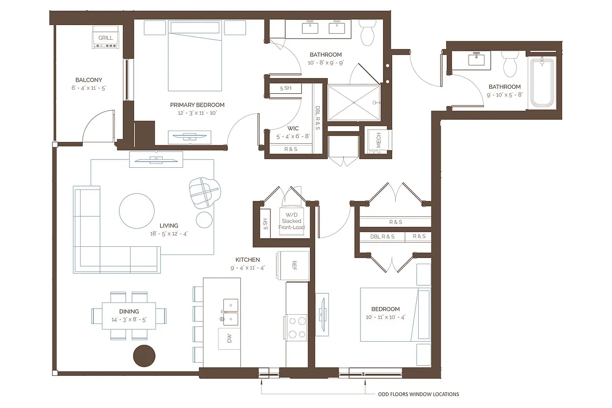 Floor plan Chamomile