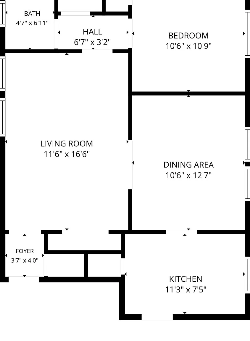 1 bed, 800 sqft, $1,650 — Photo 2