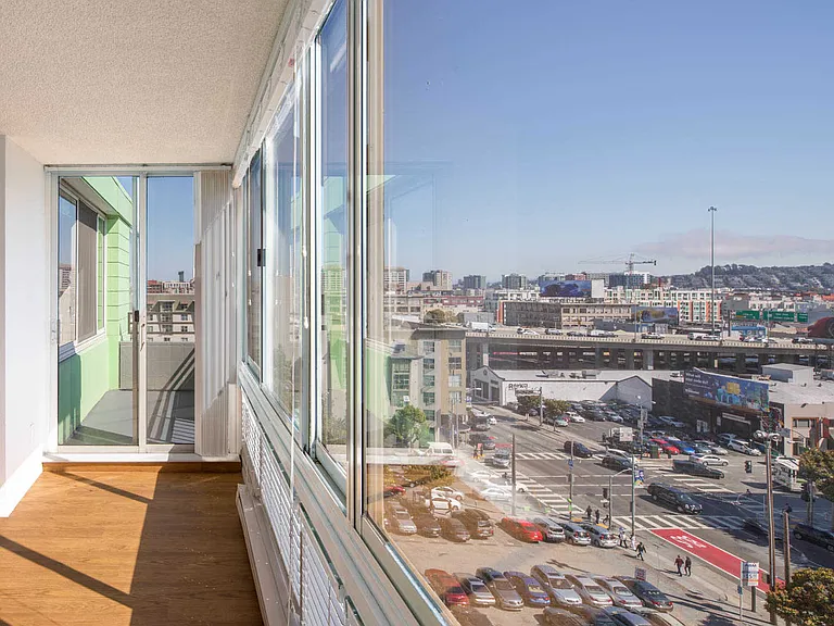 Living Room with Balcony