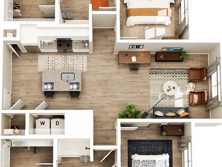 B1 floor plan Prose Rhyne