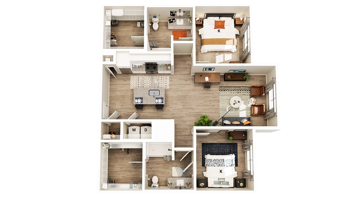 Floor plan B1
