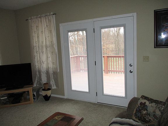 french doors to deck