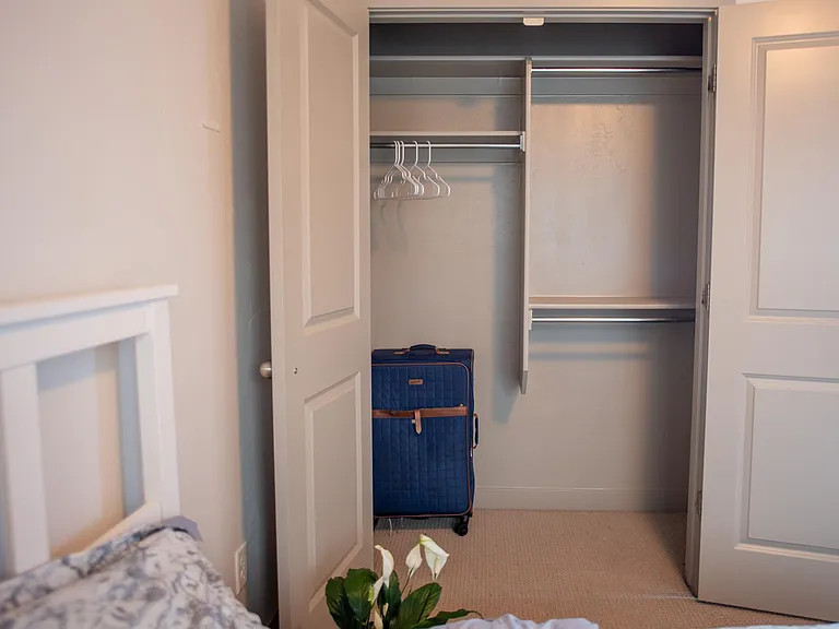 Closet in the second bedroom