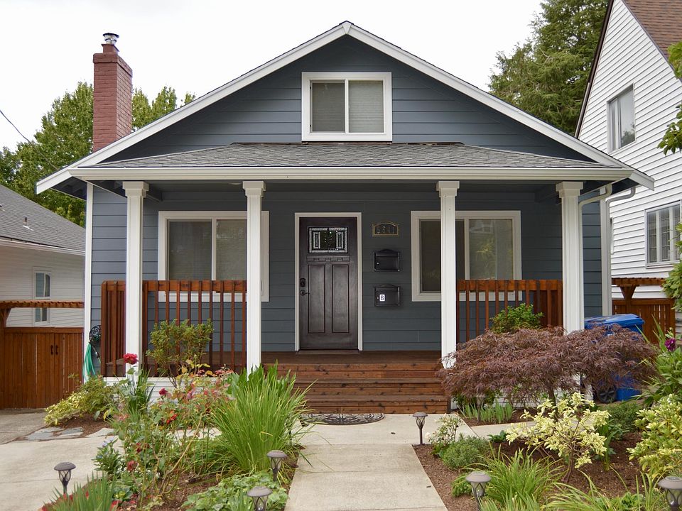 Beautiful, professionally landscaped house.
