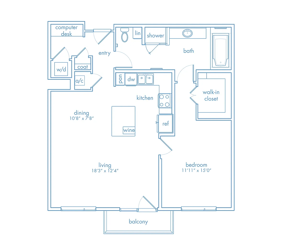Floor plan A2