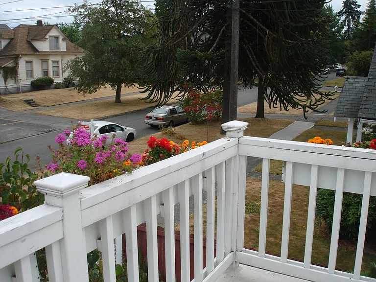 Balcony off Second Floor Third Bedroom