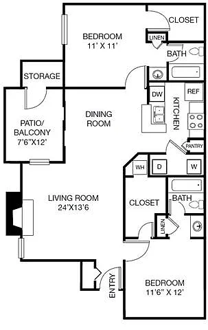Floor plan B2 Redbay