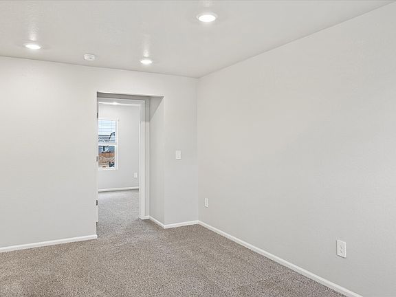 The Monarch floorplan image taken at a Meritage Homes community in Severance, CO