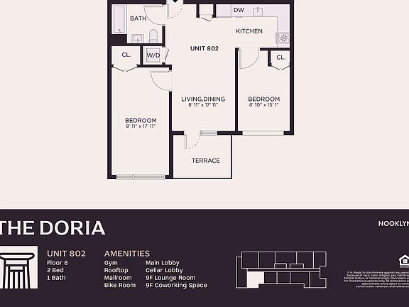 2nd image of 34-16 38th St #1802
