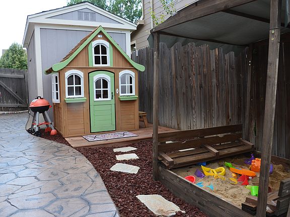 Kids Play Area & Shed