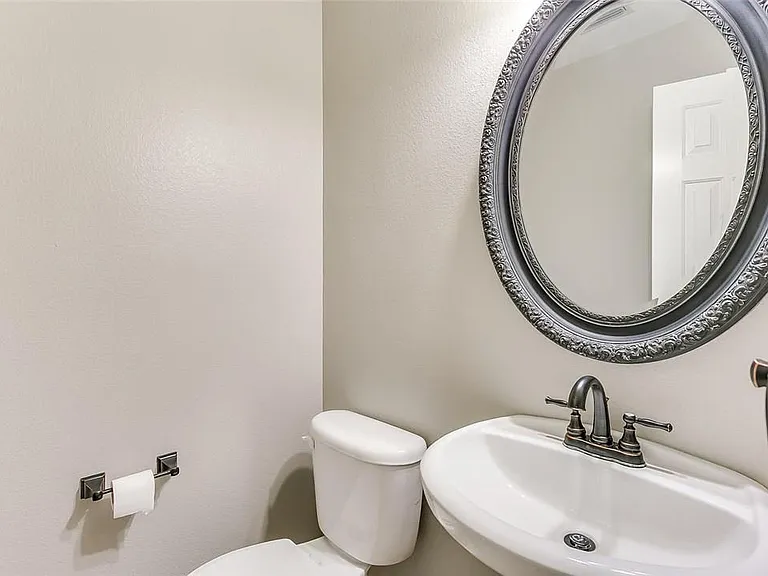 half bath downstairs