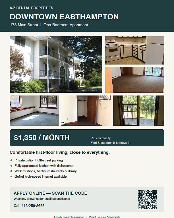 1 bed, 750 sqft, $1,350 — Photo 1
