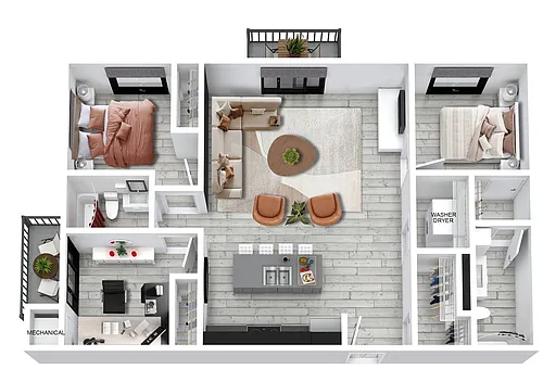 Floor plan C4