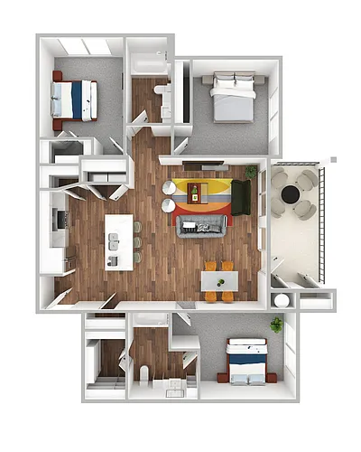 Floor plan C1